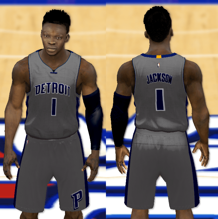 NLSC Forum • Downloads 20152016 Detroit Pistons Chrome "Pride" Uniform